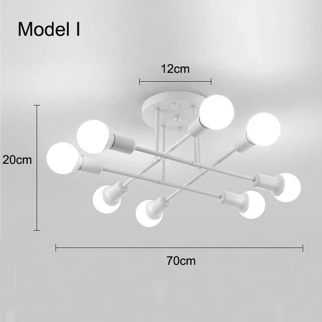 Nordic Minimalist LED Chandelier