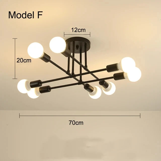 Nordic Minimalist LED Chandelier