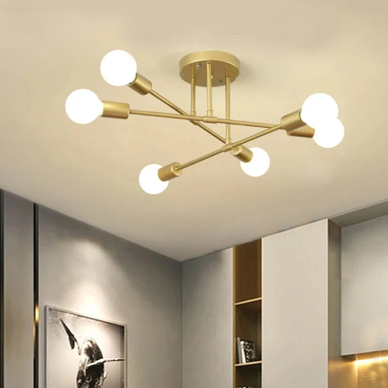 Nordic Minimalist LED Chandelier