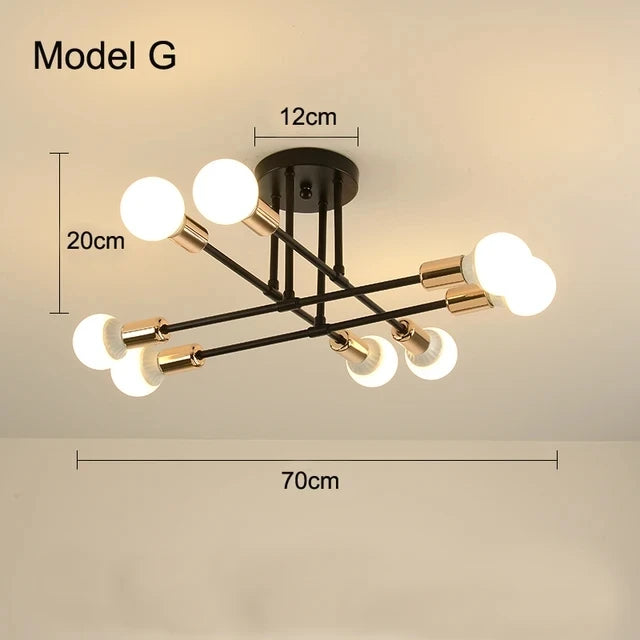 Nordic Minimalist LED Chandelier