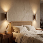Appliques Aria au-dessus d'un lit