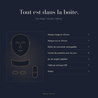 Contenu de la boîte du masque LED Aurore