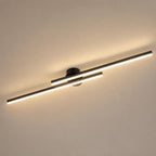 Plafonnier LED linéaire Allegro 120 cm dans une cuisine