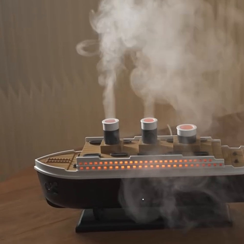 Diffuseur paquebot Barcarolle : en mode brume