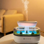 Humidificateur pluie Pastorale : dans un salon