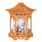 Diffuseur lanterne Lyre : bois clair