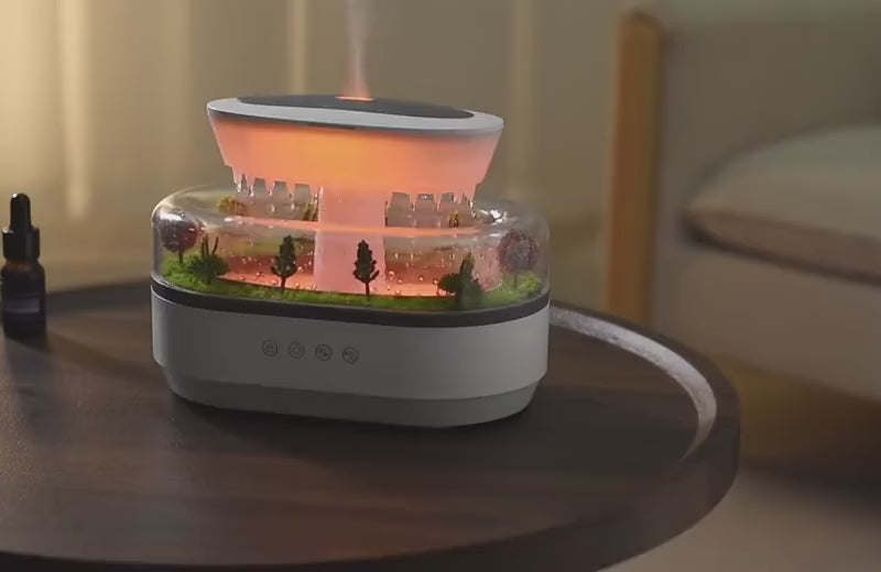 Humidificateur pluie Pastorale : vidéo
