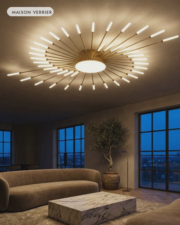 Vidéo de la suspension LED ronde Nocturne