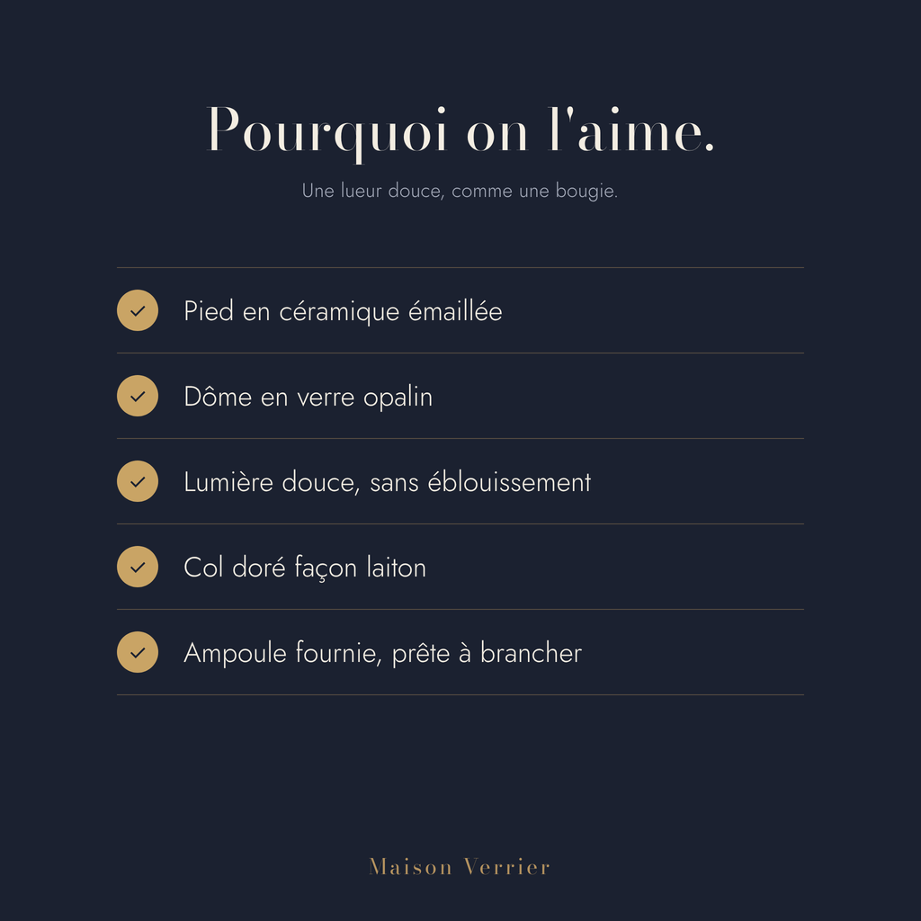 Pourquoi on aime la lampe champignon Romance