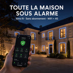 Alarme sans fil Vigie : toute la maison sous alarme, pilotée depuis le téléphone